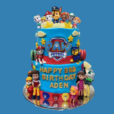 Two-Tier Paw Patrol Inspired Theme