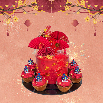 Arriving Fortune Cupcake Set