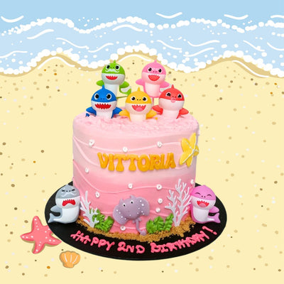 Baby Shark's Ocean Delight (Pink Theme)