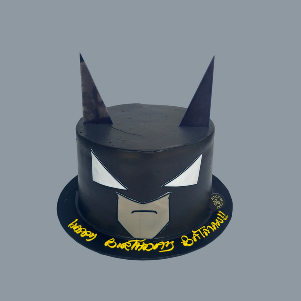 Halal-Certified Batman Inspired Themed Cake - Piece Of Cake
