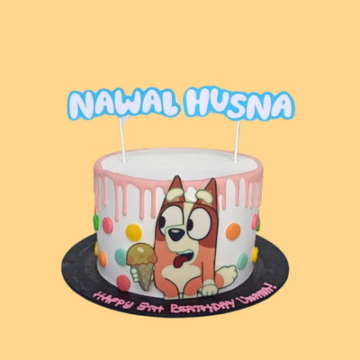 Halal-Certified Bingo Cake