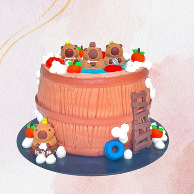 Capybara Pool Party