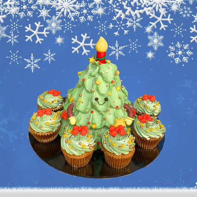 Christmas Caketoon Cupcake Set