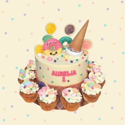 Cutie Candyland Cupcake Set