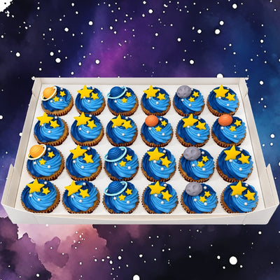 Galaxy Cupcakes