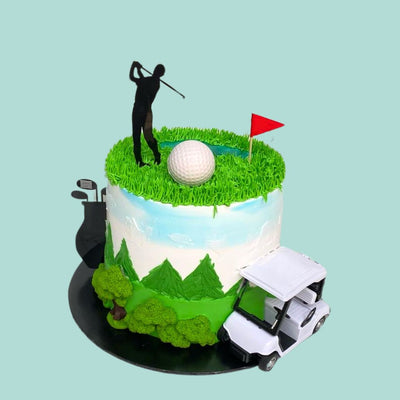 Golf Themed Cake