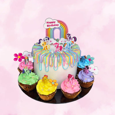 Little Pony Cupcake Set
