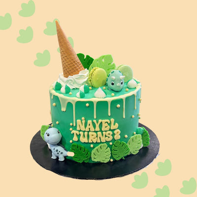 Little Teal Tail Dino