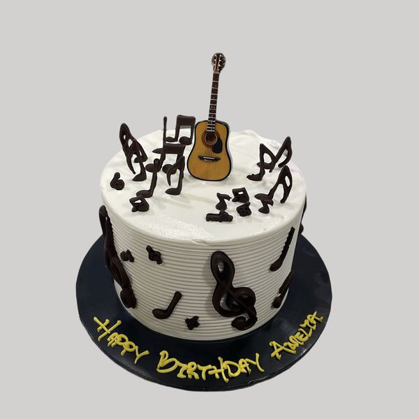 Halal-Certified Melodic Strings Violin Cake - Piece Of Cake