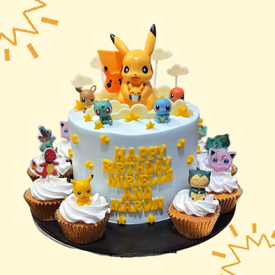 Pokémon Friends Party Cupcake Set