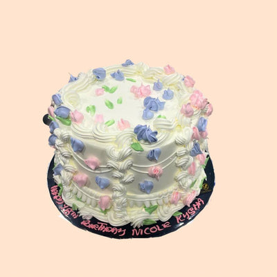 Pastel Vintage Cake