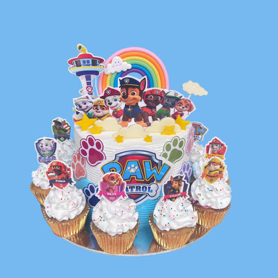 Paw Patrol Cupcake Set