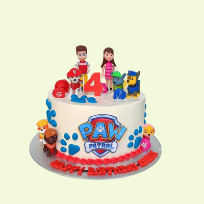 Pawsome Patrol Cake