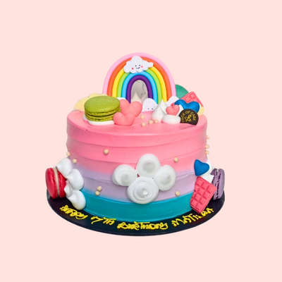 Pink Violet Cotton Paradise