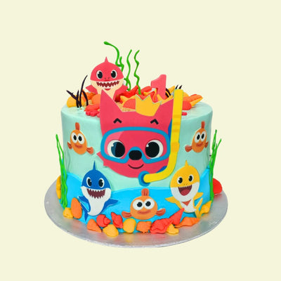 Pink Fong x baby shark' sweet adventure