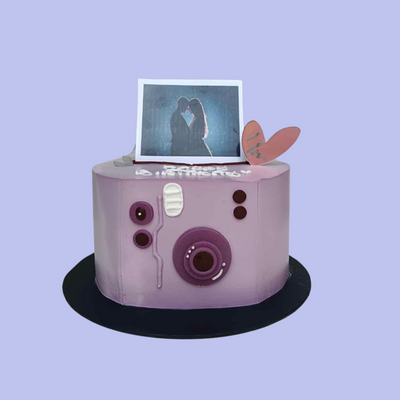 Polaroid Cake