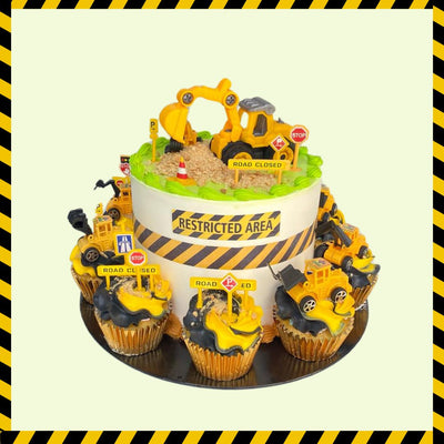 Restricted Area Cupcake Set