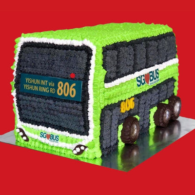 SG LOVE BUS CAKE