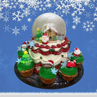 Santa's Arrival Cupcake Set