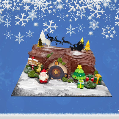 Santa's Log Cake