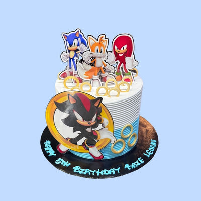 Sonic Hedgehog Party (Blue & White Theme)