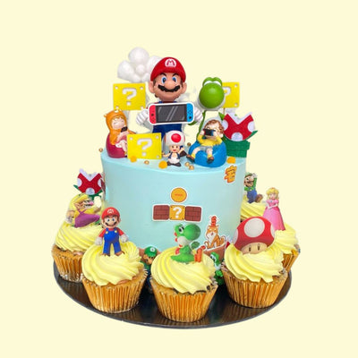 Super Mario Cupcake Set