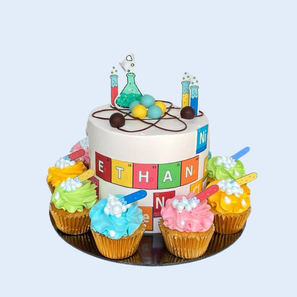 Halal-Certified The Lab Cupcake Set - Piece Of Cake