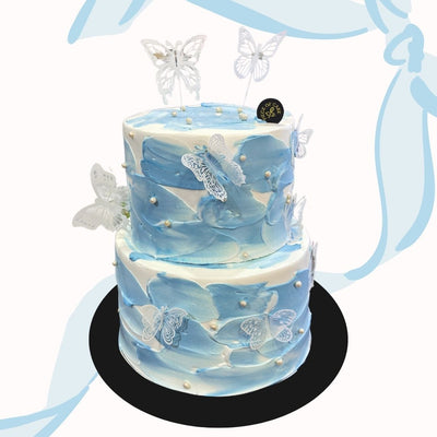 Two-Tier Butterfly Sky