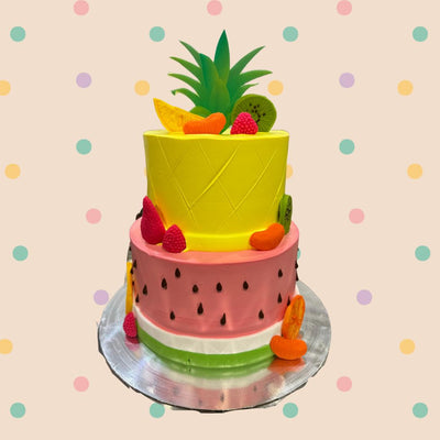 Two-Tier Fruity Fiesta