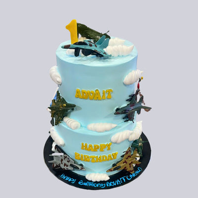 Two-Tier Jet Fighters