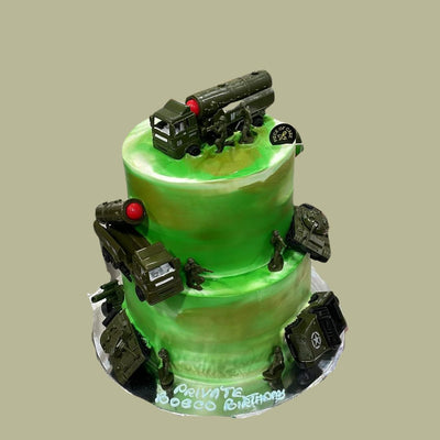 Two-Tier Military Showcase