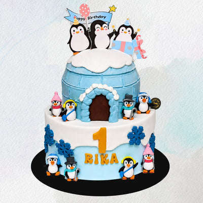 Two-Tier Penguin Parade