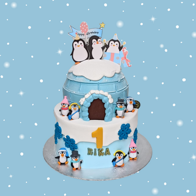 Two-Tier Penguin Parade