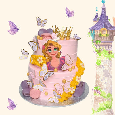 Two-Tier Rapunzel Castle