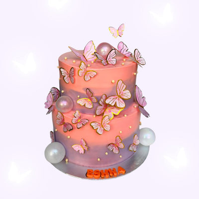 Two-Tier Romance Butterfly