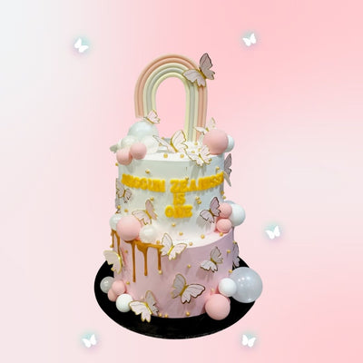 Two-Tier Pastel Wonderland