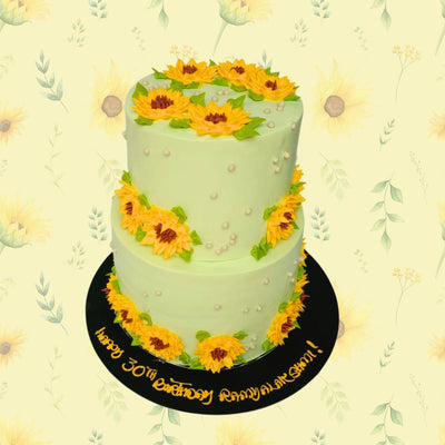 Two-Tier Sunflower Bloom