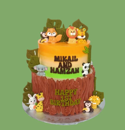 Two-Tier Jungle Safari