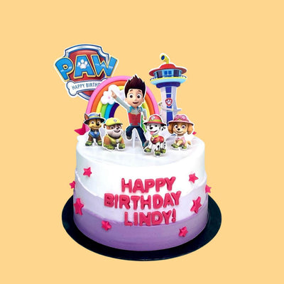 Paw Patrol Birthday Cake (For Princess)