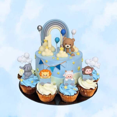 Little Train Parade Cupcake Set