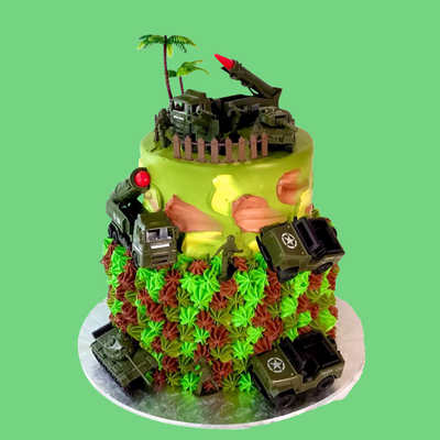 Two-Tier Military Display