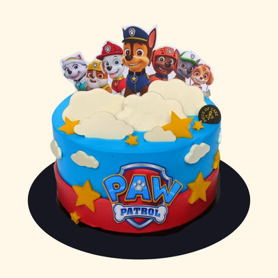 Paw Patrol Theme Cake