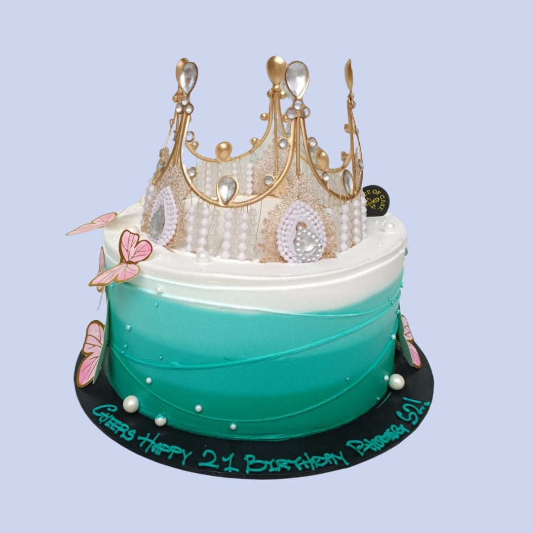 Halal-Certified Princess Tiffany Cake - Piece Of Cake
