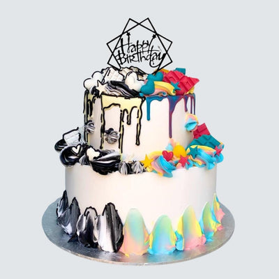 Two-Tier Abstract Colors