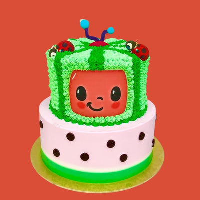 Two-Tier Cocomelon Greetings