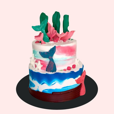 Two-Tier Mermaid's Adventure