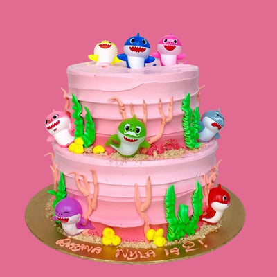Two-Tier Baby Shark (For Princess)